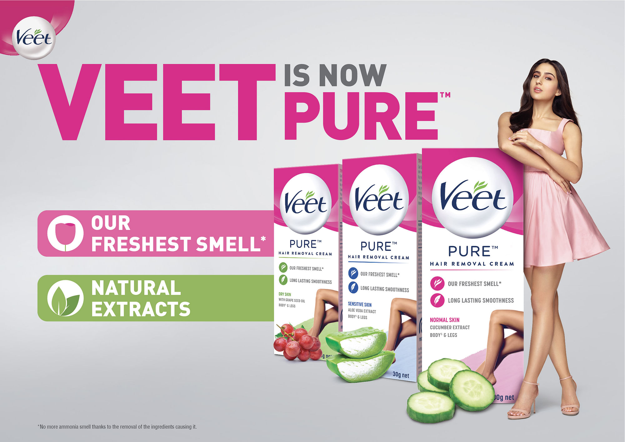 Veet launches new campaign with Sara Ali Khan for Veet Pure