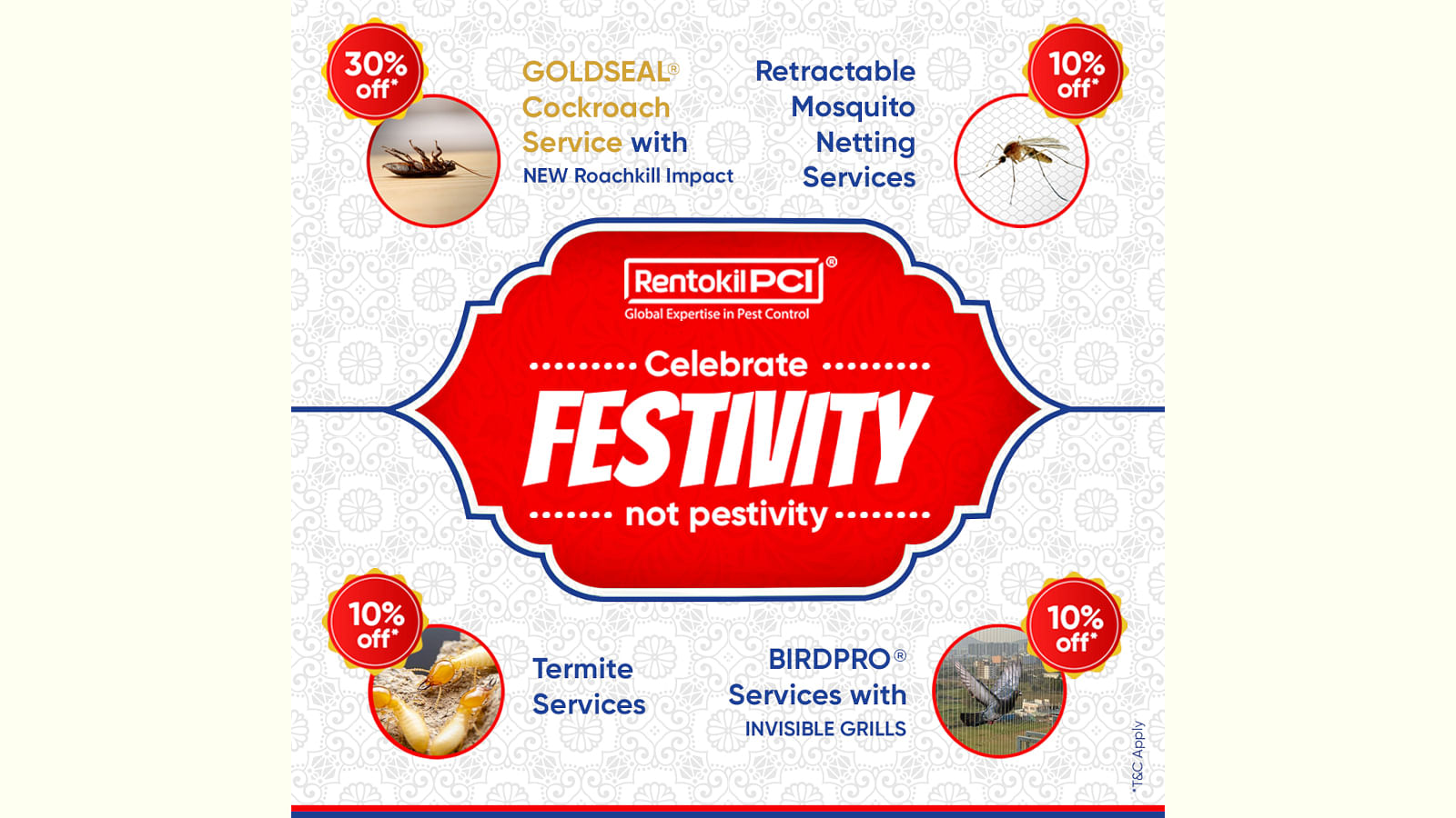 ‘Celebrate Festivity, Not Pestivity’: Rentokil PCI’s New Campaign To ...