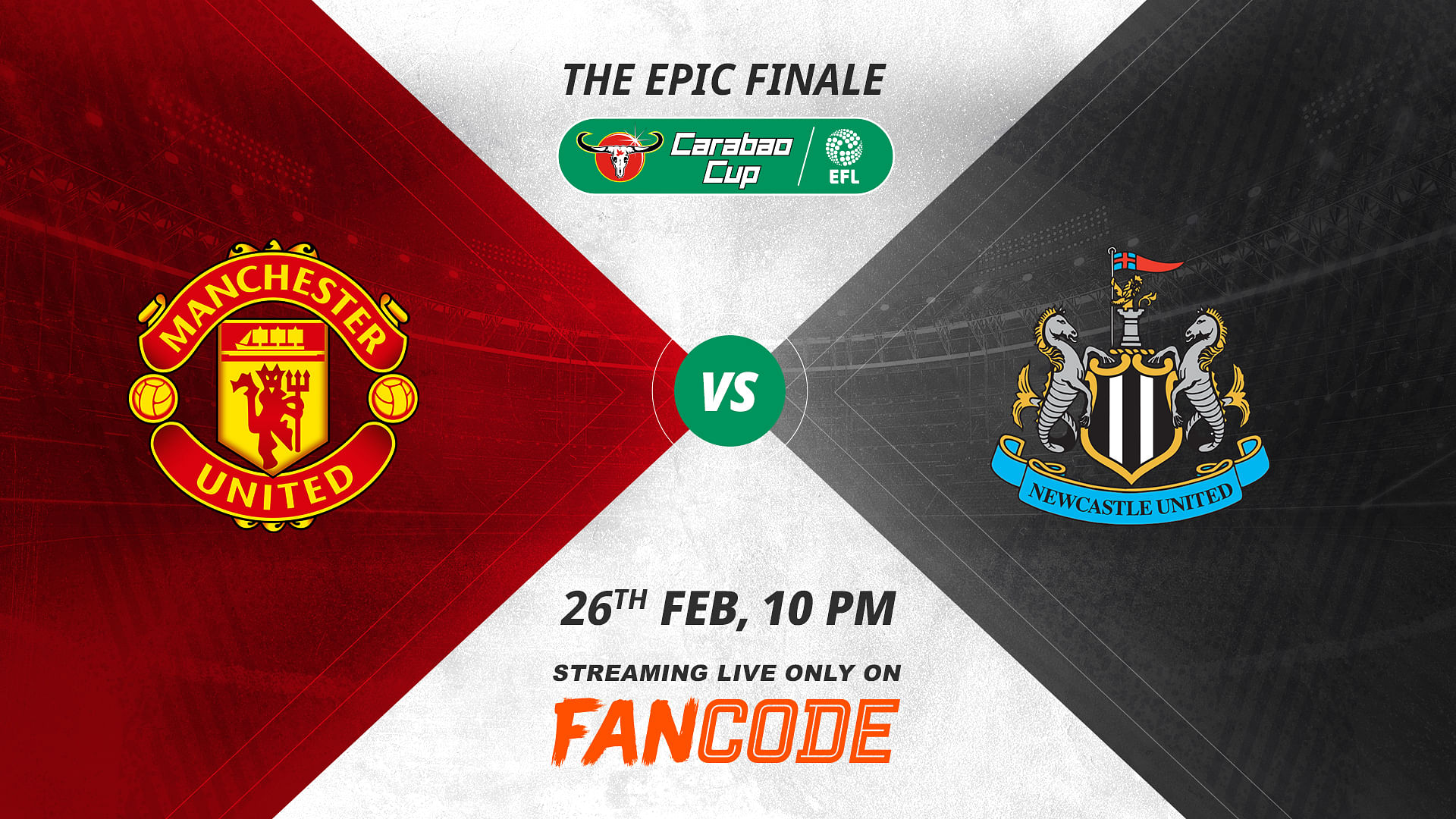 FanCode to Livestream Carabao Cup final between Manchester United