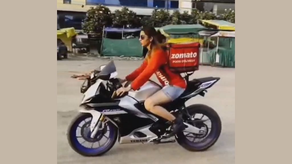 Zomato bike best sale