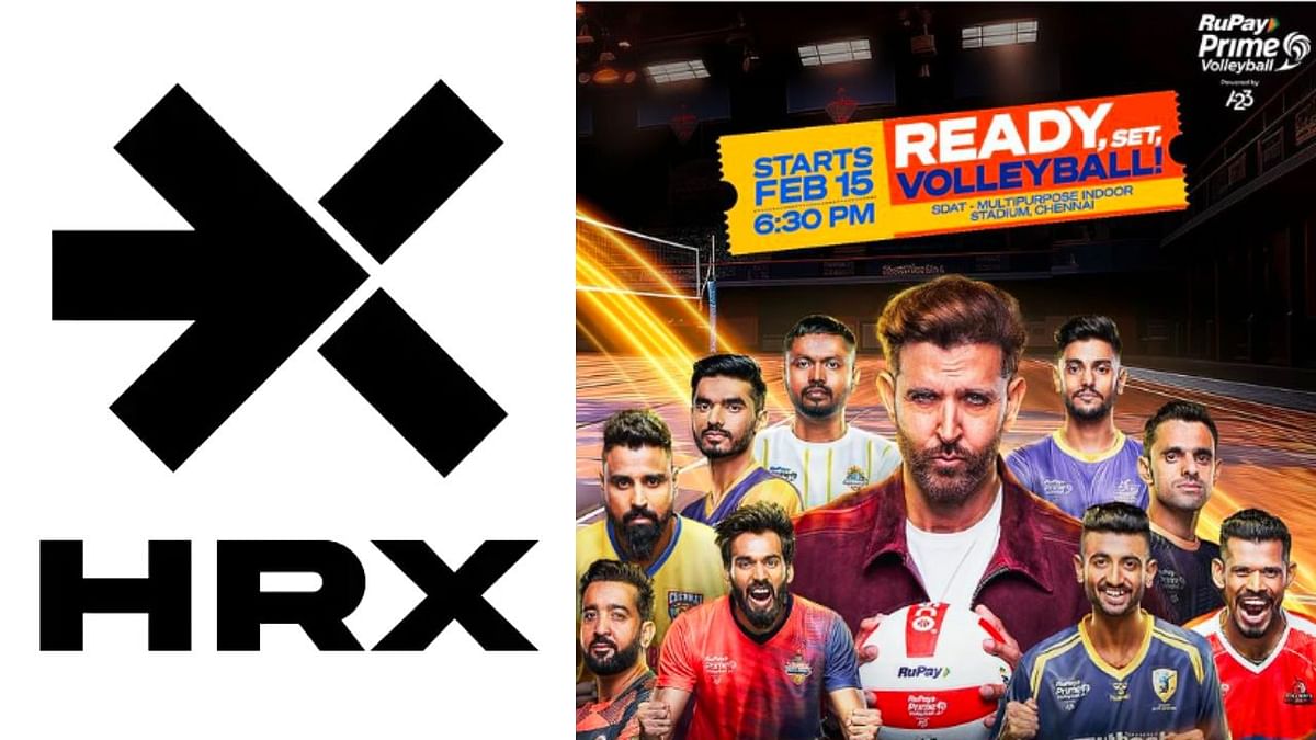 Hrx Becomes The Official Fitness Partner Of The Rupay Prime Volleyball