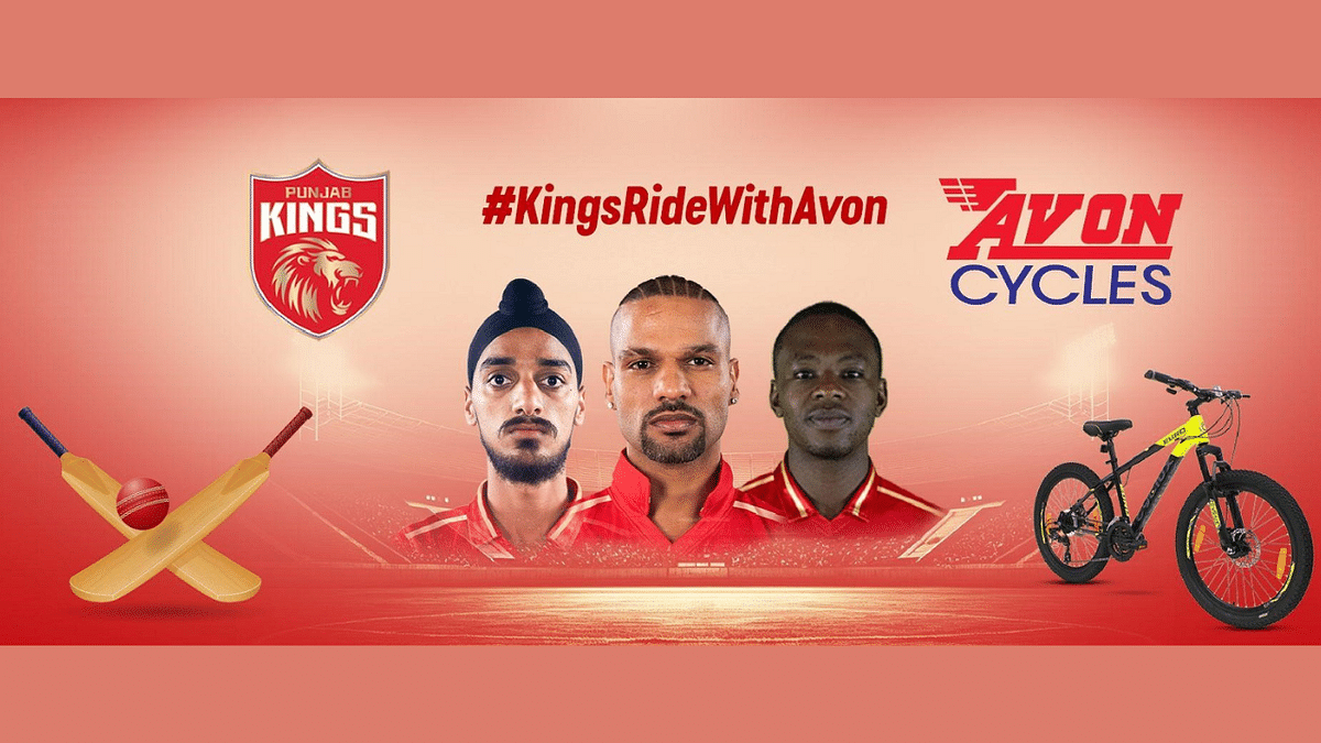 Avon Cycles teams up with Punjab Kings for IPL 2024 season