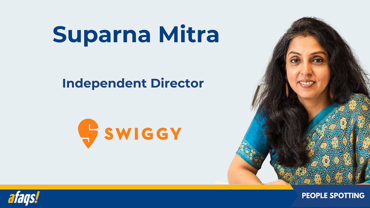 Swiggy adds Titan's Suparna Mitra as an independent director to its board