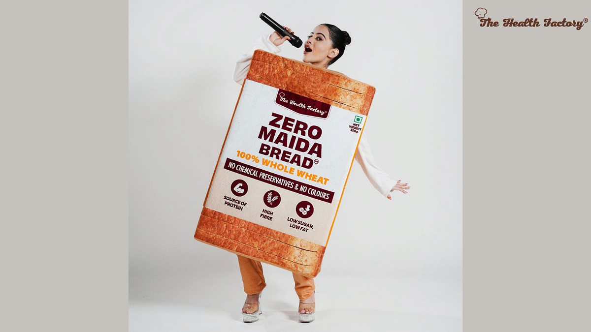 Uorfi Javed becomes The Health Factory bread in this new spot