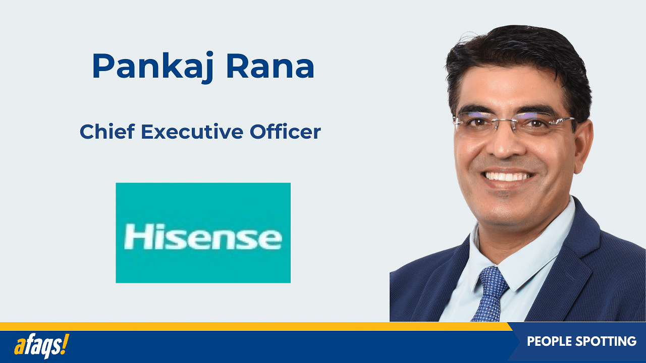 Pankaj Rana is the new CEO of Hisense India