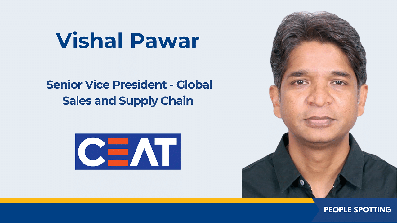 CEAT Appoints Vishal Pawar As Senior Vice President- Global Sales And ...