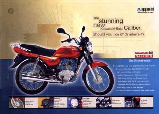 The stunning new Kawasaki Bajaj Caliber. Should you ride it Or