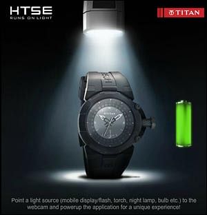 Titan htse watches discount that run on light