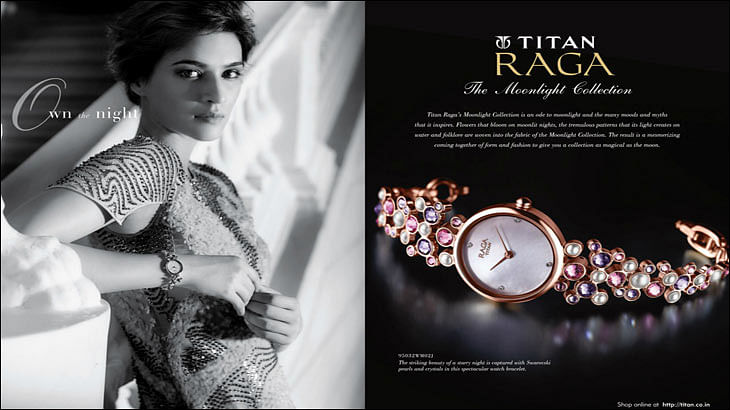Titan hotsell raga advertisement