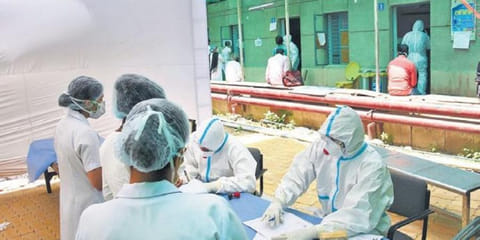 COVID-19 testing centres