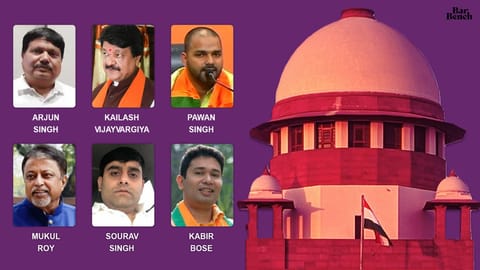 Six Bengal BJP leaders move Supreme Court alleging vendetta by "Trinamool controlled" State police, seek transfer of cases to independent agency