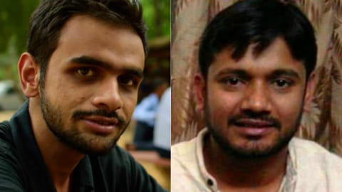 Umar Khalid, Kanhaiya Kumar