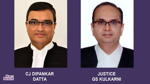 Chief Justice Dipankar Datta and Justice GS Kulkarni