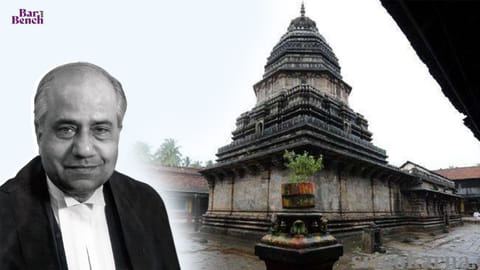 Justice BN Srikrishna and Mahabaleshwar temple