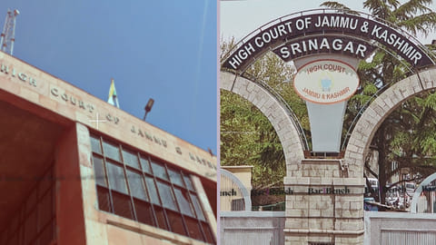 Jammu and srinigar benches of Jammu and Kashmir High Court