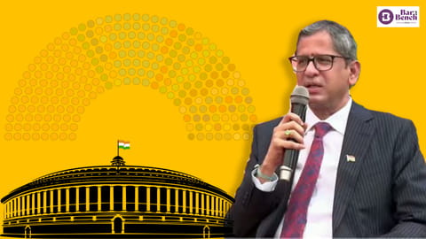CJI NV Ramana, Parliament 
