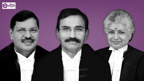 Justices L Nageswara Rao, BR Gavai, BV Nagarathna