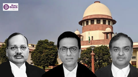 Justice Surya kant, Justice DY Chandrachud and Justice Vikram nath