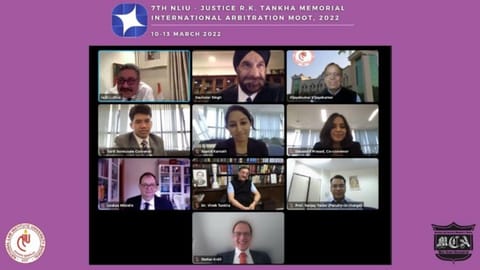 Seventh Edition of the NLIU-Justice RK Tankha Memorial International Arbitration Moot, 2022 [Press Release]