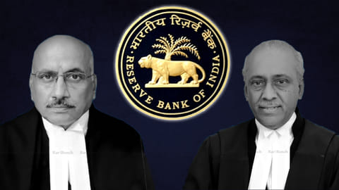 Justice Hemant Gupta, Justice V Ramasubramanian and RBI