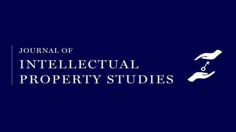 Journal of Intellectual Property Studies