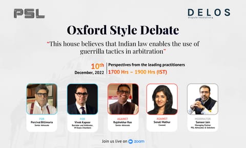 PSL & Delos to organize the 2nd Oxford-Style Debate 