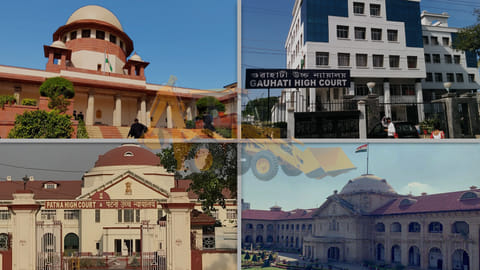 Supreme Court, Gauhati High Court, Patna High Court, Allahabad High Court