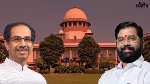 Uddhav thackeray, Eknath shinde and Supreme court
