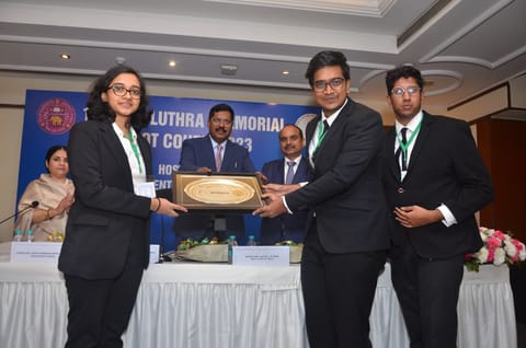 School of Law, Thirumalaisamudram wins 19th KK Luthra Memorial Moot Court competition