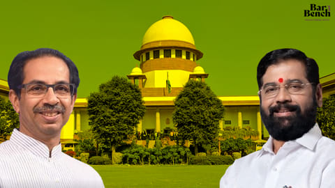 Uddhav thackeray, Eknath shinde and Supreme court
