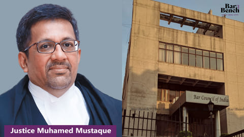 Justice Muhamed Mustaque and BCI