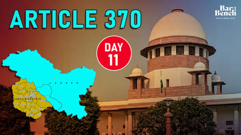 Article 370 - Day 11
