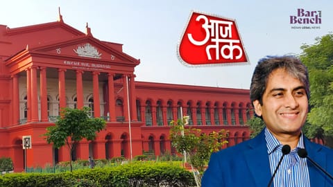 sudhir chaudhary, aajtak and Karnataka HC