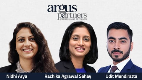 Equity Partners Nidhi Arya, Rachika Agrawal Sahay and Udit Mendiratta