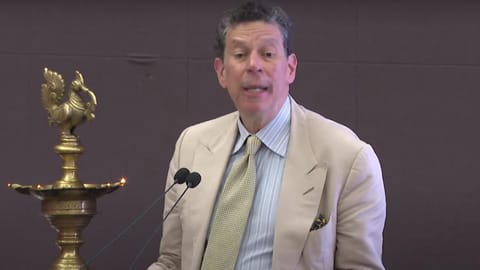 Harvard Law School Vice Dean and Lister Kissel Professor of Law Prof David B Wilkins at OP Jindal Global University