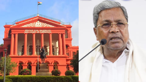 Karnataka High Court, Siddaramaiah