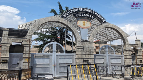 Jammu and Kashmir & Ladakh High Court, Srinagar Bench. 