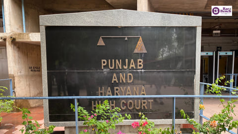 Punjab and Haryana High Court, Chandigarh.