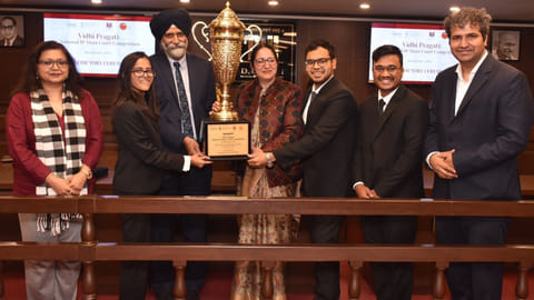 Winners WBNUJS, Vidhi Pragati National IP Moot Court Competition