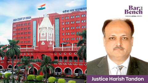 Justice Harish Tandon with Orissa High Court