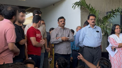 GNLU Student Protest