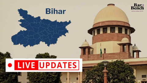 Bihar, Supreme Court, Live Updates