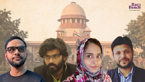 Umar Khalid, Sharjeel Imam, Gulfisha Fatima, Meeran Haider and Supreme Court 