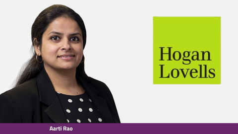 Aarti Rao, with Hogan Lovells