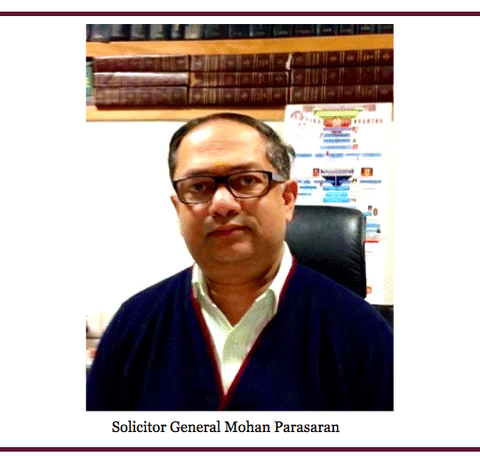 The Insiders Part II: The Office of Solicitor General Mohan Parasaran