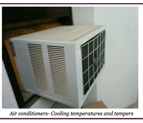 Dysfunctional air-conditioners, possibly offensive Sr Registrar involved in criminal contempt before Allahabad HC