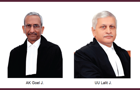 Goel and Lalit JJ on foreign law firms case 