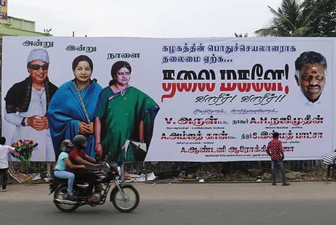 Madras HC bans hoardings, banners featuring live persons