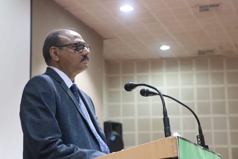The czar is toppled; I will stand by you, HNLU Chancellor assures student body of a new era