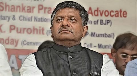 “Harsh words” must be avoided by Supreme Court judges: Law Minister Ravi Shankar Prasad